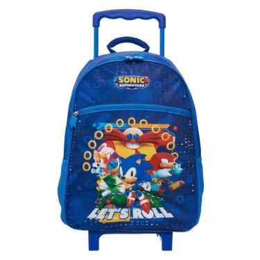 Imagem de Mochila de Rodinha Infantil G Sonic Superstars - Pacific-Masculino
