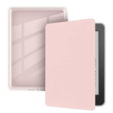 Imagem de Akacy Capa com função hibernar/despertar automática para Kindle Paperwhite de 7,0 polegadas 12ª geração lançada em 2024 (Modelo: SA568B/SA569P) capa macia transparente TPU (3)