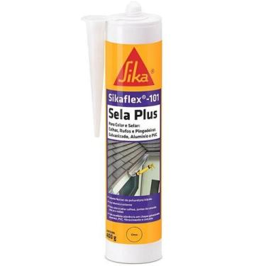 Imagem de Selante Sikaflex 101 Sela PLUS 400G Cinza Sika