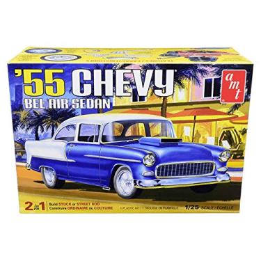Imagem de AMT Kit de modelo de escala 1:25 Chevy Bel Air Sedan 1955