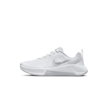 Imagem de Nike Tênis de treino feminino MC Trainer 3 (FQ1830-100, branco/pó fóton/platina metálica), Branco/Metálico Platinum-Photon Dust, 41