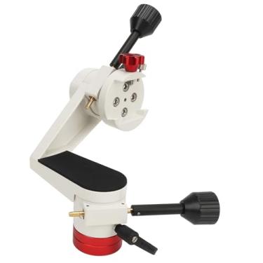 Imagem de Tbest Suporte de telescópio Altazimuth 360 graus ajustável liga de alumínio resistente micro movimento PTZ para observação de pássaros em astronomia