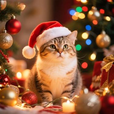 Imagem de Chapéus de Papai Noel para cães vermelhos para animais de estimação, chapéu de gato, cachorro, roupa de Natal, fantasia de cães, gatos, acessórios de Natal, decoração, roupas de festa de Natal