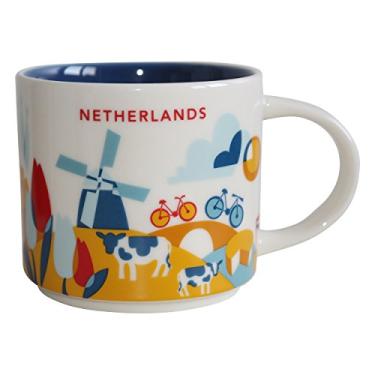 Imagem de STARBUCKS Caneca Holanda Coleção YAH You are here - 415 ml