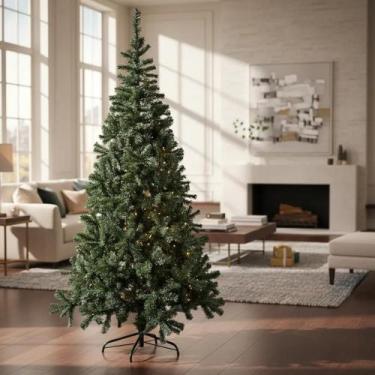 Imagem de Árvore De Natal Pinheiro 2,40m 1.400 galhos - Verde - TUUT