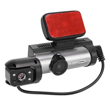 Imagem de AYNEFY Car Dash Cam Com Tela HD de 3,16 Polegadas, Gravador de Vídeo de Condução Noturna, Grande Angular e Detecção de Movimento para Segurança