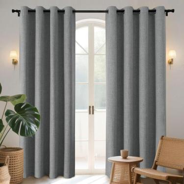 Imagem de Cortinas Blackout Joydeco Light Grey 229x229cm 1 painel