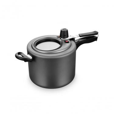 Imagem de Panela De Pressao Grafite 4,5L Com Visor De Vidro 6030 Mta