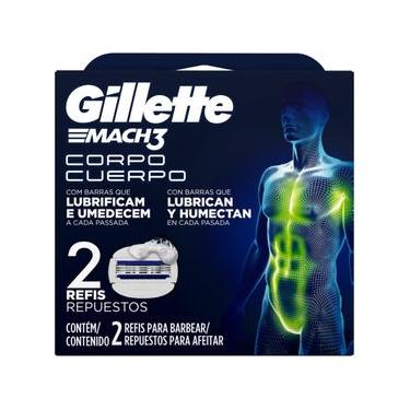 Imagem de Carga para Aparelho de Barbear Gillette Mach3 Corpo 2un