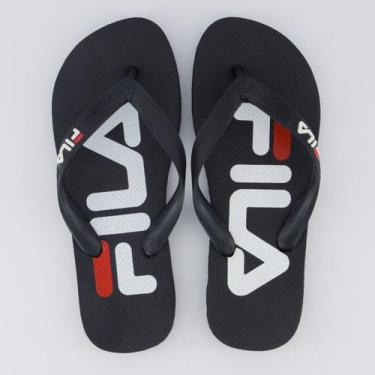 Imagem de Chinelo Fila Fingers Feminino Preto, 35-36