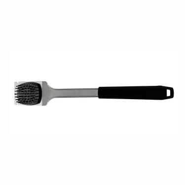 Imagem de Escova Para Grelhas Com Raspador Churrasco Black Inox Cabo Polipropileno Preto - Tramontina 26594100