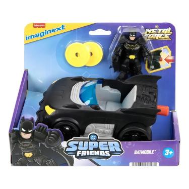 Imagem de Carrinho - Imaginext Batmobile Friends DC Metal Force MATTEL