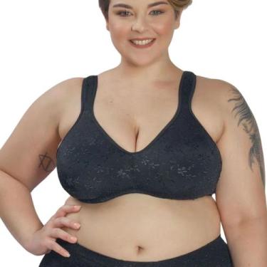 Imagem de Sutiã Alças Largas Almofadadas Sem Bojo e Aro Duloren 111811, 52, Rose