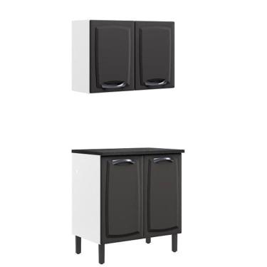 Imagem de Paneleiro Itatiaia Em Aço Grafite 4 Portas New Premium