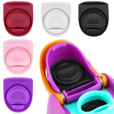 Imagem de ZONBBEE Tampa de substituição de vedação de borracha compatível com tampa de bico Owala Freesip16/19/24/32/1,134 g, 5 peças de junta de garrafa de água, tampa de silicone, inserção de tampa