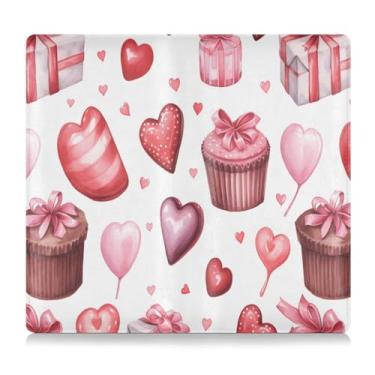 Imagem de CEBUGI Porta-luvas para registro e seguro de carro Sweets Candies para organizador de documentos, 12,5 cm x 24 cm