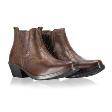 Imagem de Bota Botina Masculina Country Cano Curto Cafe Kapell-Masculino