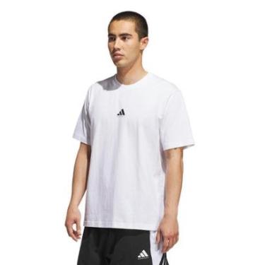 Imagem de Camiseta Adidas Estampada Basketball Masculina-Masculino