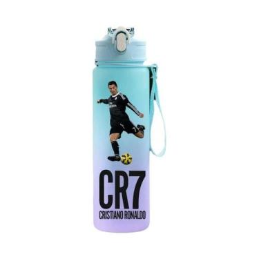 Imagem de Copo De Água Portátil De Grande Capacidade CR7 Cristiano Ronaldo Garra