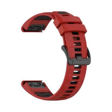 Imagem de Pulseira De Silicone Garmin Quick Fit 20/22/26mm Para 970 965 Tactix8 