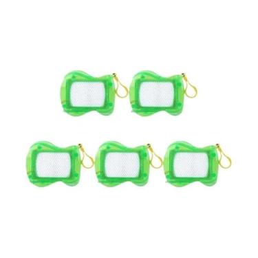 Imagem de Mini Quadro Magnético Portátil Para Crianças Com Chaveiro, Bloco De De