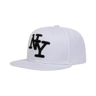 Imagem de Boné De Beisebol Unissex Ajustável Com Bordado Hip-hop, Chapéu Casual 