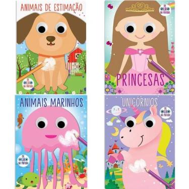 Imagem de Kit 04 Livros Coleção Infantil De Olho Na Pintura: Animais Estimação, 
