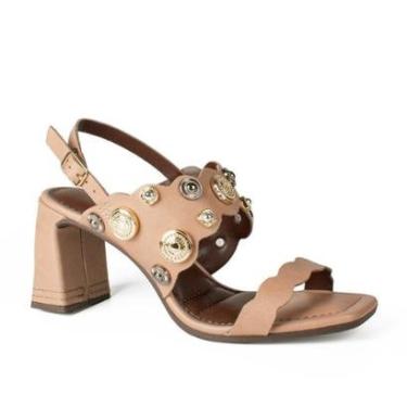 Imagem de Sandália Dakota de Salto Bloco Marinho Feminina Y9504-Feminino