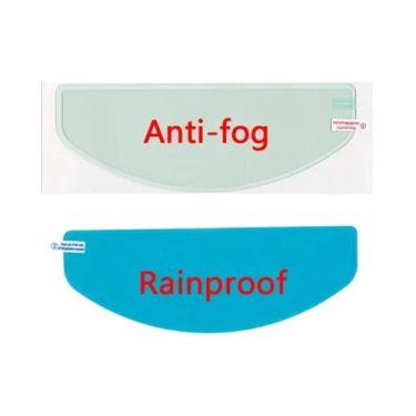 Imagem de Película Antiembaçante E Impermeável Para Capacete De Moto 1/2 Peças, 