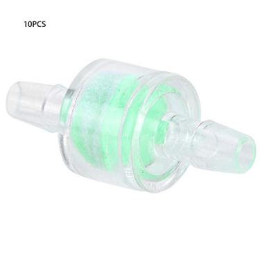 Imagem de Cosiki Filtro de Tubo de Silicone Verde Abs Bomba de água de Aquário 10 Peças para Suprimentos de Filtragem de Limpeza de Tanque de Peixes (8MM)