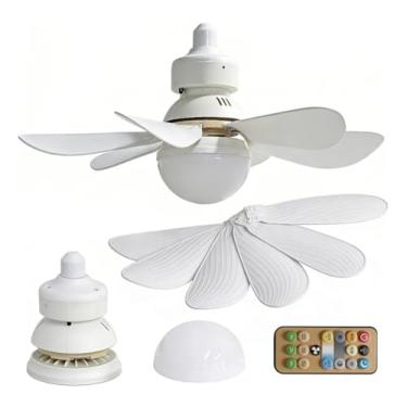 Imagem de Ventilador De Teto Silencioso 120W Com Lâmpada LED e Controle Remoto