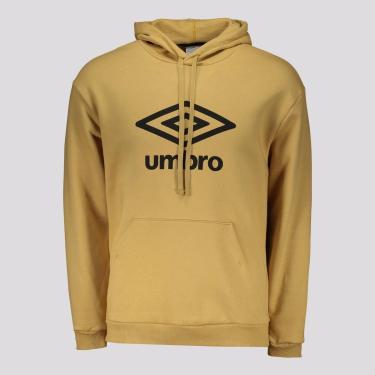 Imagem de Blusão Moletom Umbro Comfy Cáqui-Masculino