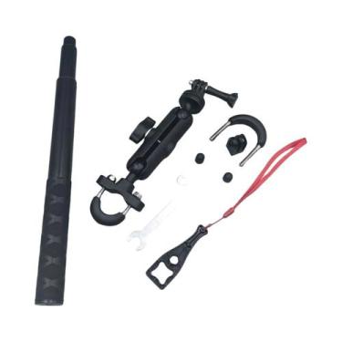 Imagem de Suporte Para Câmera De Guidão De Motocicleta Para Insta360 X4/X3 GoPro
