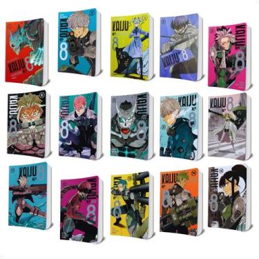 Imagem de Kaiju N. 8 Mangá Volume 1 Ao 15 - KIT Panini Capa Comum português BR