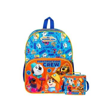 Imagem de Kit Escolar Um Cãozinho Genial Mochila Costas + Lancheira