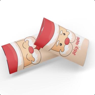 Imagem de Caixinha Porta Doces Natal Papai Noel Kit 10 Unidades