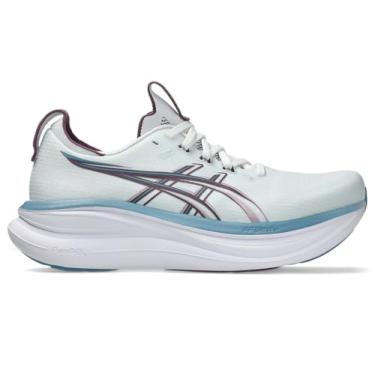 Imagem de ASICS Gel-Nimbus 28 feminino, Azul ártico veludo roxo, 38