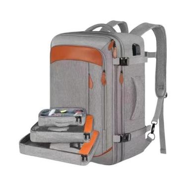 Imagem de Mala De Viagem Expansível De Grande Capacidade Com 4 Cubos De Organiza