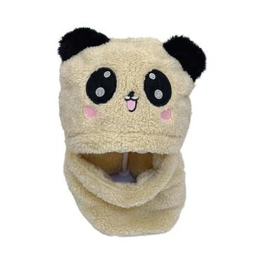 Imagem de Gorro E Cachecol De Inverno Para Meninas E Meninos Com Estampa De Dese