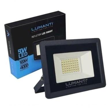 Imagem de Refletor Led Smart 5500 K - 50w - 160x120x32- Lumanti