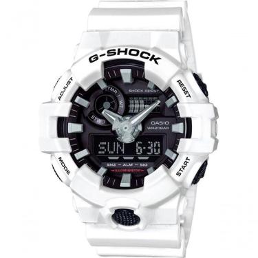 Imagem de Relógio Casio G-shock Ga-700-7adr Branco Masculino