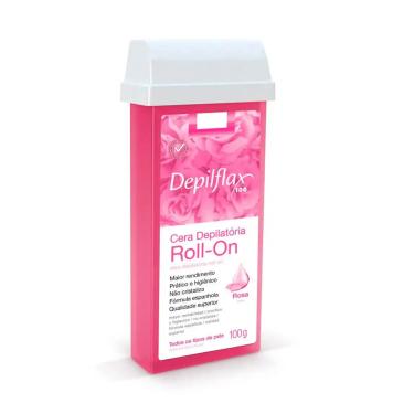 Imagem de Cera Depilatória Roll-On Rosa Depilflax 100G