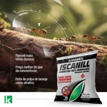 Imagem de ISCANILL FORMICIDA ISCA GRANULADA é indicado para o controle das formi