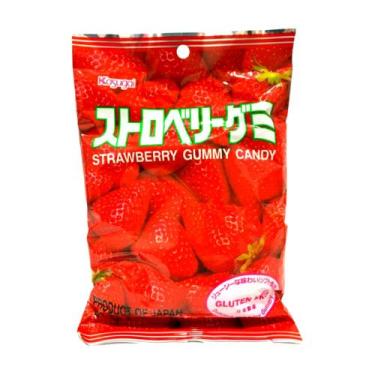 Imagem de BALA DE GOMA SABOR morango GUMMY CANDY KASUGAI 102G