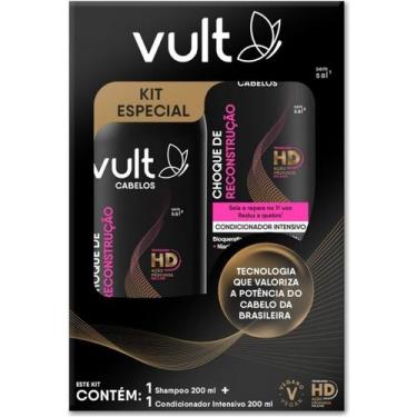 Imagem de Kit Choque de Reconstrução ( Shampoo 200ml + Condicionador Intensivo 2