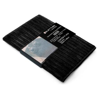 Imagem de Escorredor de Copos Buettner Microfibra 80% Poliéster/20% Poliamida Cooking Stripes 23cm x 48cm Preto