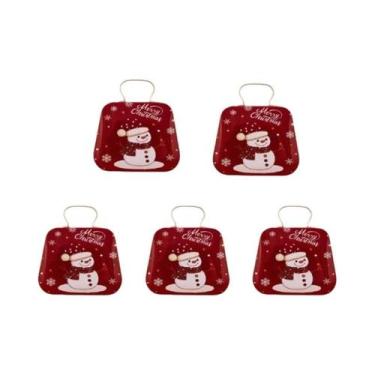 Imagem de Caixa De Presente Mini Em Forma De Bolsa Para O Natal, Container De La