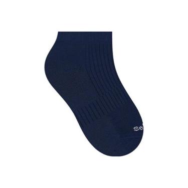 Imagem de Meia Sapatilha Selene 2140.001 Infantil Atoalhada Algodão T. 25/28 29/