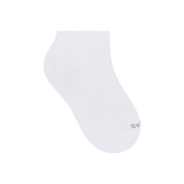 Imagem de Meia Sapatilha Selene 2140.001 Infantil Atoalhada Algodão T. 25/28 29/