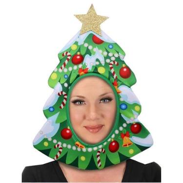 Imagem de Fantasia de chapéu de árvore de Natal, chapéu de cosplay, boné de fest